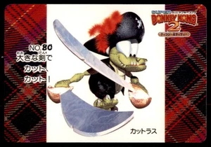 Nintendo Super Konkey Kong 2 1996 Bandai Carddass Kutlass Japón #80 - Imagen 1 de 2