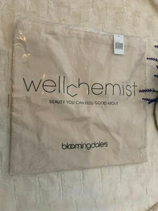 Bloomingdales Wellchemist Canvas Tote Bag Shopper wiederverwendbar beige natur  - Bild 1 von 2