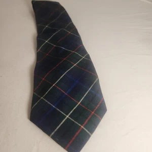 Vintage Pendleton 100% Wool Neck Tie 56” Classic Plaid Christmas Holiday - Picture 1 of 4