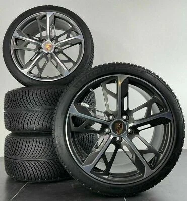 Porsche Taycan Cross Turismo 21 Zoll Felgen Winterräder Winterreifen neu #oem - Bild 1 von 4
