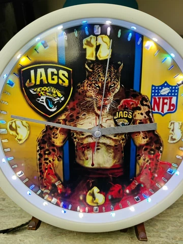 Jaguars NFL new Led Clock Cover