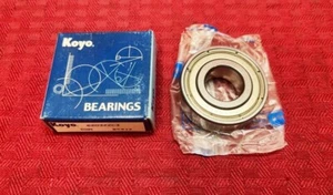 CUSCINETTO A SFERA KOYO, 6203ZZC3, OD 40MM, ID 17MM, LARGHEZZA 12MM, **LOTTO DI 6** - Foto 1 di 5
