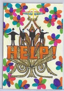 Woodstock Generation Sketch Card Kazuhiru Ito 13/19 Beatles HELP Breygent KAC - Picture 1 of 2