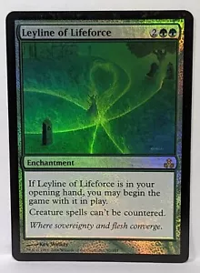 MTG Leyline Of Lifeforce FOIL Guildpact - LP - Magic the Gathering - Picture 1 of 3