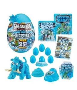 Zuru Smashers Dino Eiszeit Überraschungsei über 25 Überraschungen Serie 3 Dino. Neu - Bild 1 von 10