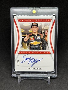 SAM MAYER 2020 National Treasures ROOKIE RC AUTO /25 RARE SSP 🔥