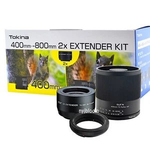 New TOKINA SZX 400mm F8 Reflex Manual Focus Lens & 2x Extender Set -NikonF Mount - Picture 1 of 12