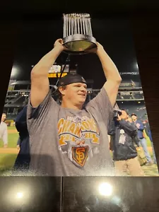 Matt Cain 12x18 World Series Photo Giants - Picture 1 of 2