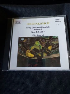 Shostakovich - String Quartets Volume 1 Nos 4, 6 & 7 CD Naxos Free Post - Picture 1 of 2