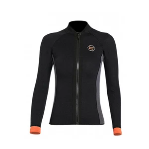 Women 3mm Neoprene Long Sleeve Wetsuit Warm Front Zipper Wetsuits P3W5 - Picture 1 of 8