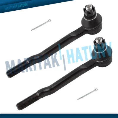 (2) Front Inner Tierods For 1986-1995 Toyota 4Runner Pickup 1993-1998 T100 4WD - Image 1 of 4
