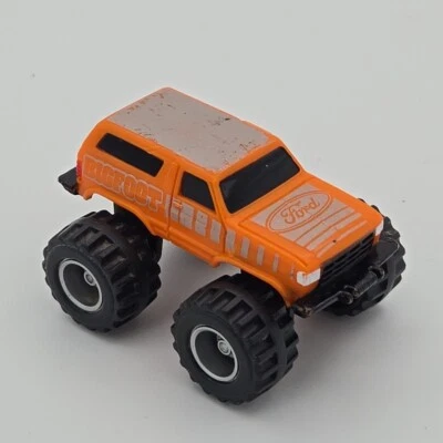 Camión Big Foot Monster Jam Ford McDonald's Juguete 1987 Naranja Bronco Happy Meal De Colección Foto 1 de 3