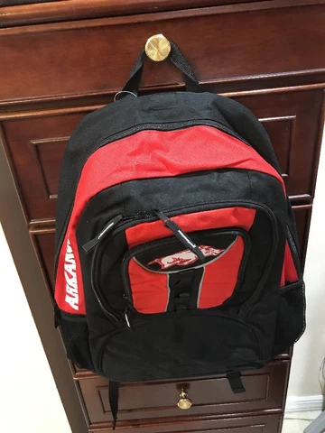 Arkansas Razorbacks University Backpack Officially Licensed  Red Black NCAA Cover
