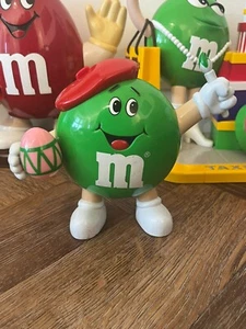 M&Ms gelber Charakter Künstler Süßigkeitenspender 1992 - Bild 1 von 3