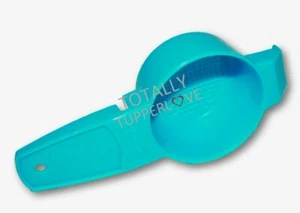 Tupperware Mini Sifter Small Tea Leaf Strainer Kitchen Gadget Aqua Blue - Imagen 1 de 1