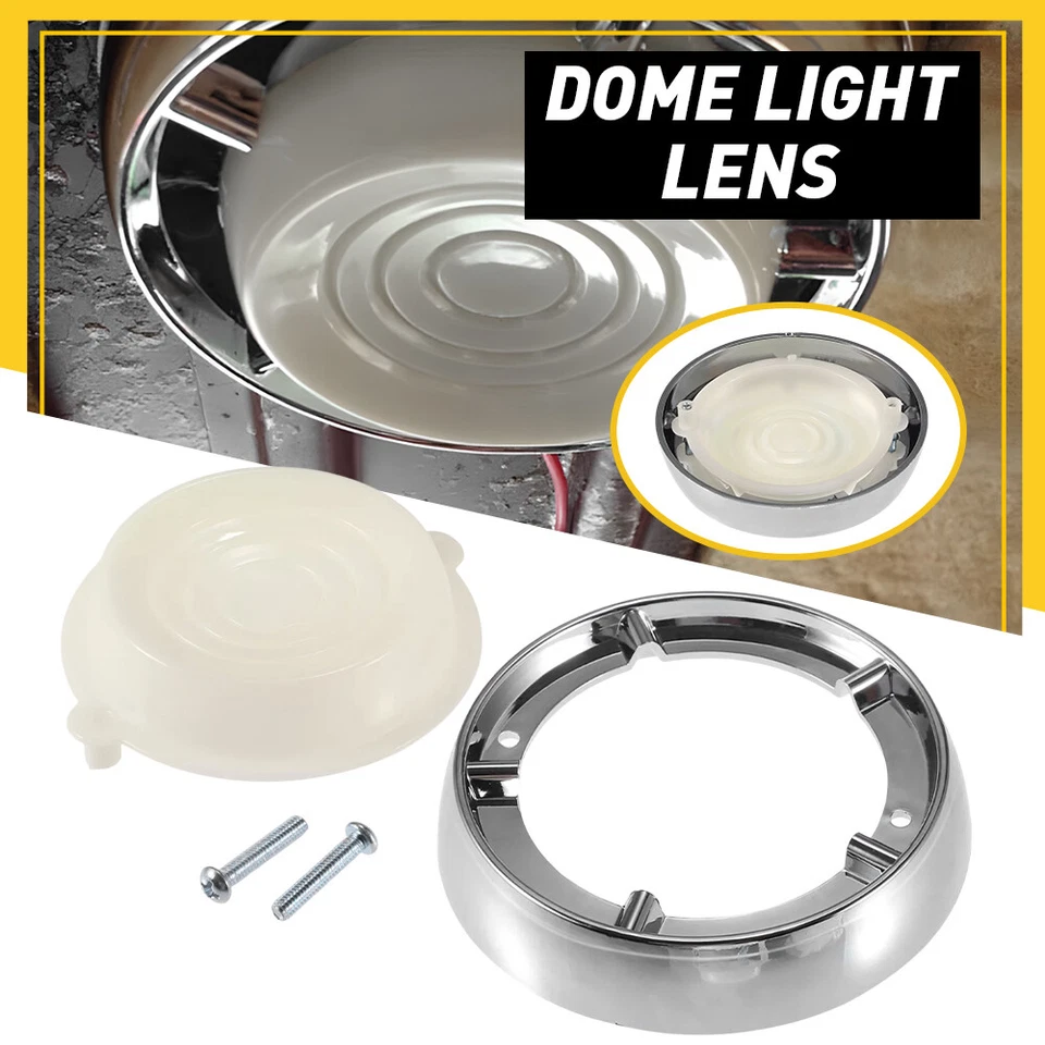 Nuevo para Ford Falcon Comet Fairlane 1961 a 1965 lente de luz domo y bisel Foto 1 de 4