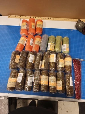 Crafters Square Decorative Mesh Lot 6in x 5yd Craft Floral Wreath Supplies - Image 1 of 4