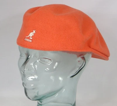 Original Kangol Wool 504 Flatcap Coral Flame Wolle Mütze Cap Pepe Schiebermütze - Bild 1 von 2