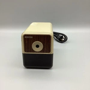 Boston Electric Pencil Sharpener Model 18 296A USA Works Desk See Description - Picture 1 of 7
