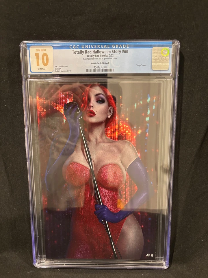Totally Rad Halloween | Jessica Rabbit | Shikarii | CGC 10 GEM MINT | Cover N - Image 1 of 2