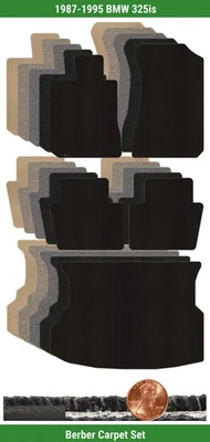 Juego de alfombrillas bereber personalizadas Lloyd para BMW 325is 1987-1995 (5 piezas) #1FM Foto 1 de 4