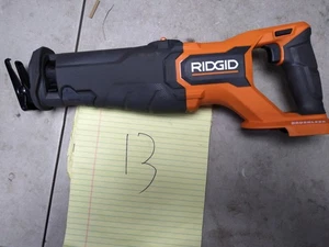 New RIDGID 18V Brushless Cordless Reciprocating Saw R8647B  (Tool Only #13 - Picture 1 of 3