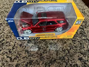 1/24 JADA DUB CITY 2005 DODGE MAGNUM RT RED - Picture 1 of 5