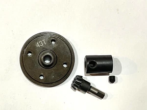 Hardened Steel 10/ 43T Differential Gears for 1/8 ARRMA MOJAVE 6S BLX - Picture 1 of 2