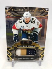 2019 Black Diamond Evgenii Dadonov 3 Color Premium Relic #17/50! Flames
