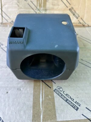 84-88 Toyota Pickup 89 4Runner NO Tilt Steering Column Trim Cover Clamshell Blue - Image 1 of 4