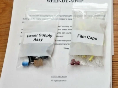 Hallicrafters SX-25 radio Restoration kit repair upgrade recap capacitor rebuild - Image 1 of 3