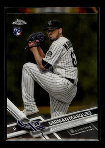 2017 Topps Chrome #42 German Marquez RC Colorado Rockies - Picture 1 of 2