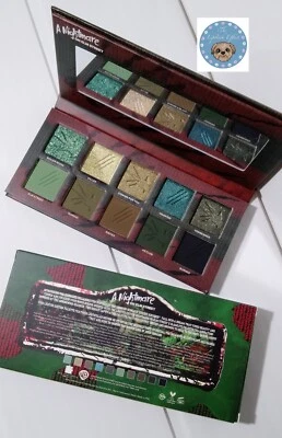 Glamlite X Nightmare On Elm Street: Freddy Krueger Eyeshadow Palette # Horror!