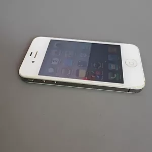 Apple iPhone 4 32GB White 3G 5MP 3.5" Unlocked SmartPhone IOS4 NO.012 - Picture 1 of 9