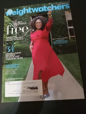 WW Weight Watchers Magazine Set Yourself Free January/February 2018 Foto 1 de 2