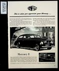 1940 Mercury 8 Ford Motor Co Car Travel Men Women Vintage Print Ad 36192