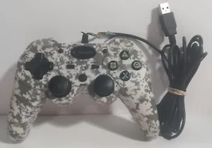 Snakebyte SB01426 USB Basic Wired Controller PS3 CAMO Playstation UNTESTED PARTS - Picture 1 of 4