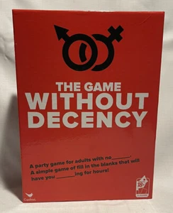 The Game Without Decency Game Box the Game for Adults - Picture 1 of 4