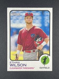 2022 Topps Heritage Minor League Ethan Wilson Clearwater Threshers #90