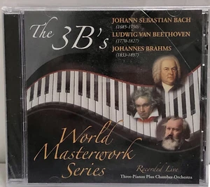 Christopher Tavernier-The 3B’s CD NEW Sealed Bach Beethoven Brahms Classical - Picture 1 of 3