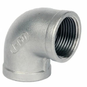 Elbow 90­­° Degree Female Stainless Steel Pipe Fitting 1/8" - 4" Rated 150LB - Picture 1 of 30