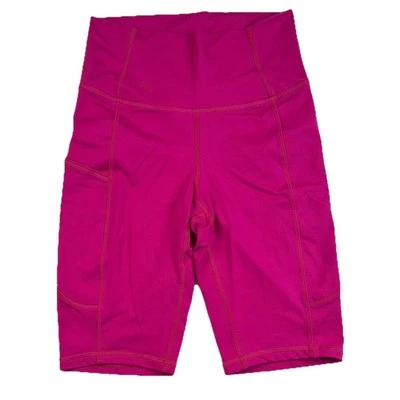 Lauren Ralph Lauren Pink Bike Shorts High-Waisted Stretch Women’s XS NEW NWOT - Image 1 of 4