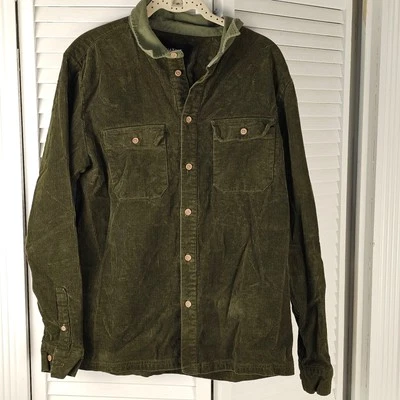Native Youth Mens Corduroy Button Down Shirt Jacket Shacket Medium - Image 1 of 4