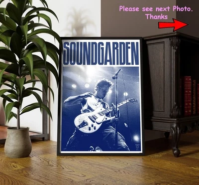 Soundgarden Vintage Poster, Music Poster - image 1 of 3