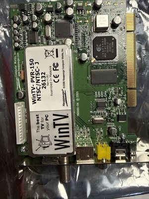Hauppauge WinTV-PVR-150 NTSC/NTSC-J 26132 LF TV Tuner PCI Card - Image 1 of 2