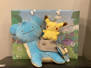 [LTD] POKEMON PROMO EVENT METAMONG DITTO LAPRAS PIKACHU PLUSH DOLL TOY EXCLUSIVE - Picture 1 of 6