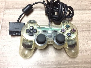 PS2 DUAL SHOCK 2 Controller Crystal SCPH-10010 Playstation 2 DUALSHOCK 2 Used - Picture 1 of 2