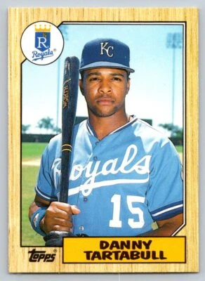 1987 Topps Traded #120T Danny Tartabull Kansas City Royals - Image 1 of 2