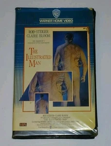 The Illustrated Man 1969 VHS, Clam Shell Case, Rod Steiger, Horror Sci Fi - Picture 1 of 13