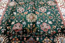 8X10 EXQUISITE MINT 200+KPSI HAND KNOTTED VEGETABLE DYE WOOL TABRIZZ TURKISH RUG